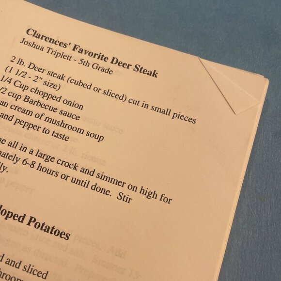 vtg Waitman Barbe Elementary Morgantown WV cookbook cook book c 1993 - Picture 3 of 10